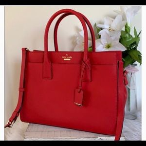 maroon kate spade medium satchel